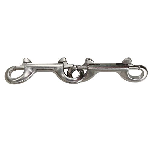 Yeebline Double Ended Bolt Snap Hook, 2Pack 31/2 in 316 Stainless