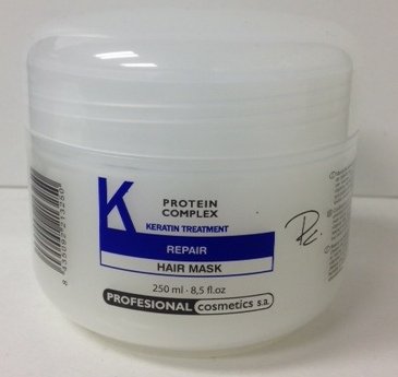 Protein Complex Keratin Treatment Hair Mask Repair 8.5 Oz