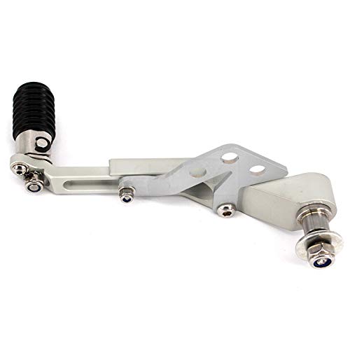 For BMW R1250 GS Adventure 2019 R1250GS 2019 R1200 GS LC 2013-2018 R1200 GS LC ADV 2014-2019 Motorcycle CNC Adjustable Folding Gear Shift Lever Shifter Pedal (Silver) - Thumbnail 4