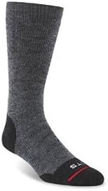 Fits Sock Co Men's Coal Medium Hiker Crew Men XXL (men's 13-15.5, Women's 14.5-16.5) B(M) US
