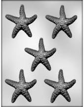 3 Pack- Starfish Mold