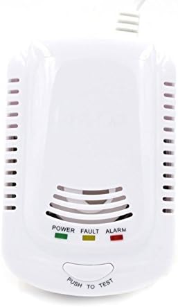 SKONDA Plug-In Combustible Gas Detector Alarm Sensor Gas Leakage Sensor with Voice Warning