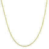 14k Yellow Gold Filled 1mm Singapore Chain (16, 18, 20, 22, 24 or 30 inch)