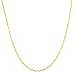 14k Yellow Gold Filled 1mm Singapore Chain (16, 18, 20, 22, 24 or 30 inch)
