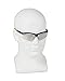 KleenGuard V30 Nemesis Small Safety Glasses (38480), Lightweight, Indoor / Outdoor Lens, Black Frame with Green Tips, 12 Pairs / Case