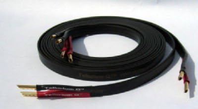 Tellurium Q Black Speaker Cable - 1m Terminated Pair