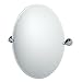 Gatco 4359 Charlotte Oval Wall Mirror, Chrome
