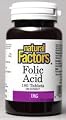 Folic Acid 1mg (180Tablets) Brand: Natural Factors