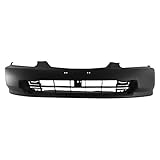 Titanium Plus 1996-1998 Honda Civic Front Bumper Cover PRIME BLACK