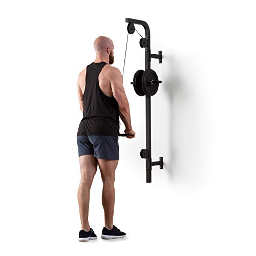 Klarfit Stronghold - Pull-up bar, 2.5m cable, Black