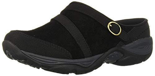 Easy Spirit Equinox Womens Slip On 7 E US BlackSuede