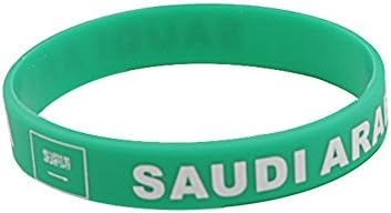 DAYNECETY 3pcs 2018 Russia World Cup Silicone Bracelet Wristbands Soccer fan Accessories Football Silicone Bracelet Cheerleading Supplies