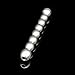 Raycity Stainless Steel Urethral Sound Dilator Catheter Penis Plug Tube Stretching Beads Through-Hole for Beginner Men