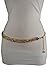 Women Fashion Extra Wide Stretch Waistband Tie Corset Belt Slim High Waisted Cinch Band Size S M Black