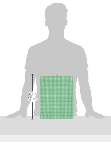 Darice 33900-11, 1 Piece, Mesh Plastic Canvas, Christmas Green