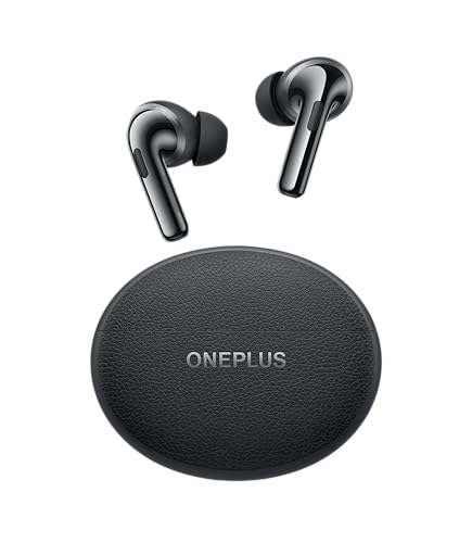 OnePlus Buds Pro 3, auriculares inalámbricos Bluetooth, auriculares con cancelación de ruido, graves profundos, sonido envolvente, hasta 44 horas de reproducción con estuche de carga, Midnight Opus