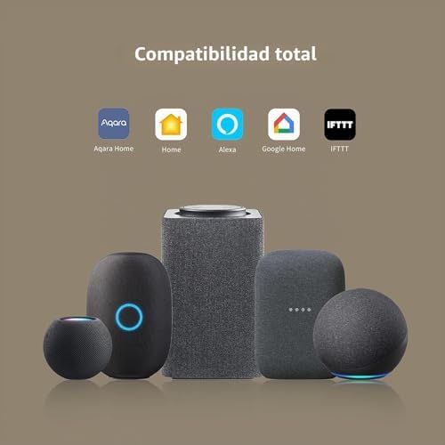 Controlo de persianas E1, requer AQARA HUB, programação e controlo por voz, bateria recarregável de longa duração, compatível com HomeKit, Alexa, Google Assistant e IFTTT