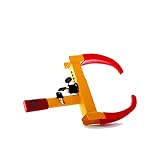 VaygWay Tire Clamp Wheel Lock- Metal Boot Stabilizer Anti Theft- Wheel Chock Lock Car Trailer Wheel-Security Travel Locking Claw Auto- Camper Car Van Truck SUV fits