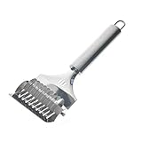 Toyofmine High Grade Stainless Steel Noodle Lattice Roller Docker Dough Cutter US