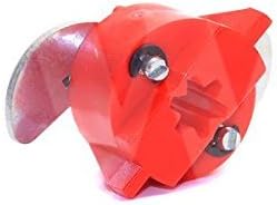 Grip It 162-304 16 mm Red Fixings with 5.0 x 40 mm Screws by Grip It