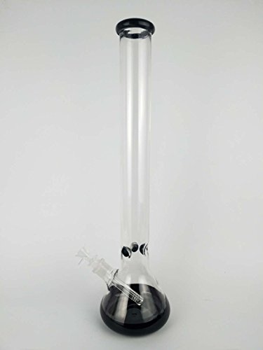 Glass vase water pipe