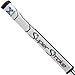 SuperStroke Traxion Pistol GT 1.0 Putter Grip | Improves Feedback and Tack, Enhances Feel and Comfort, No-Taper Technology, 10.50” in Length, Weighs 83g | Black/White/Blue