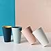 reakfaston Toothbrush Cup Toothbrush Mug 4PCs Home Tooth-Brushing Cup Simple Fashion Plastic Bathroom Cup