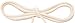 StatementShoelaces Natural White Waxed Cotton Thin Round Dress 30 inch Shoelaces 2 Pair Pack