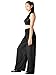 Orient Trail Women's Hippie Bohemian Boho Yoga Wide Leg Harem Pants XX-Large Solid Black