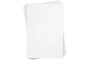Reskid White Cardstock Thick Paper - Blank Heavy Weight 110 lb Cover Card Stock - 100 Pack (11x14, Inches)