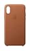 Apple Leather Case (for iPhone Xs) - Saddle Brown primary