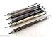 10 Cello POWER Fine Ball Point Pen Blue (pack of 10 Pens) Push Button Retractable