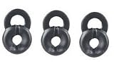3 Ear Bud Gel Earbud Eargel Replacement Compatible With: Motorola H270 371 375 385 390 560 620 680 681 H690 H695 H780 H790 H12 H15 Hk100 Hk200 Samsung WEP 480 490 650 750 850 870 Jawbone Icon, Plantronics 975 925 M100 Bluetooth Fixer Tm (Although "Sm