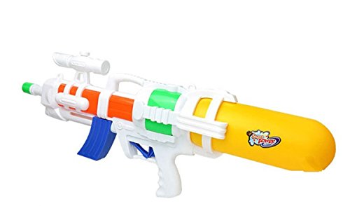 BININBOX 26" Length Big Super Shoot Soaker Squirt Games Water Gun Pistol Random Color