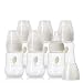 Evenflo Feeding Premium Proflo Venting Balance Plus Standard Neck Baby, Newborn and Infant Bottles - Developed by Pediatric Feeding Specialists - 4 Ounce (Pack of 6)