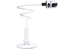 Flexible Crib Clamp Mount Long Gooseneck Arm, Indoor Without Tools or Wall Damage