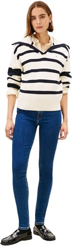 Damen Jeans Hose Como Skinny Fit, Blau (EMI), 27W/28L