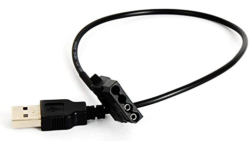 USB A male to D type Big 4-PIN PC Case Fan Cable Convert 12v Fan to 5v connection power cable