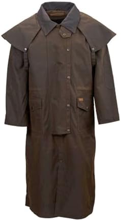Mens Vegas A7 Veteran NCR Ranger Armor Long Trench Coat, Black