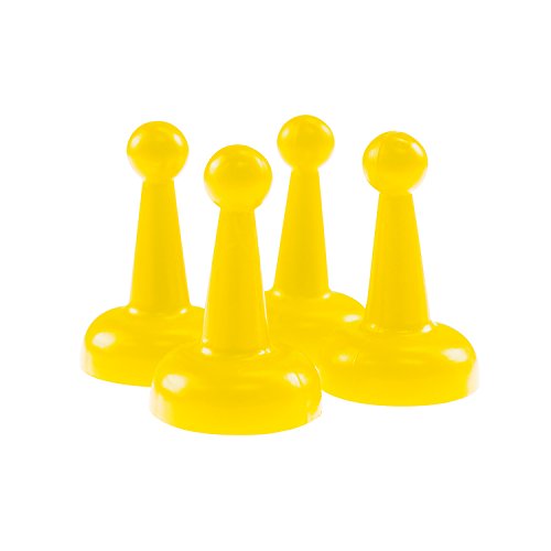 Assorted 1" Inch Multi-Color Pawns Pieces for Board Games, Component, Tabletop Markers,Arts & Crafts (24 Pack) by Super Z Outlet