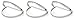 Pyramex Aluminum Full Brim Style Hard Hat Adapter (3 Pack)