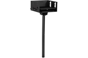 TITAN GREAT OUTDOORS Ash & Ember Park-Style Grill, 256 Sq. In Charcoal Grill, 16.5x16x8, Single Post Outdoor Cooking Grill for Backyard BBQ, Camp Grilling Barbecues, Small-Sized Parties, Grill Delicious Meats, Vegetables