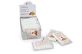Purdoux P&Uuml;RDOUX 100% Cotton CPAP Mask Wipes with Grapefruit Lemon Scent (Box of Total 120 Wet Wipes in 12 resealable sachets, 10 Wipes per Sachet)