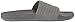 adidas Men's Adilette Comfort Slides Swim Shoe, Grey/Grey/Grey, 11