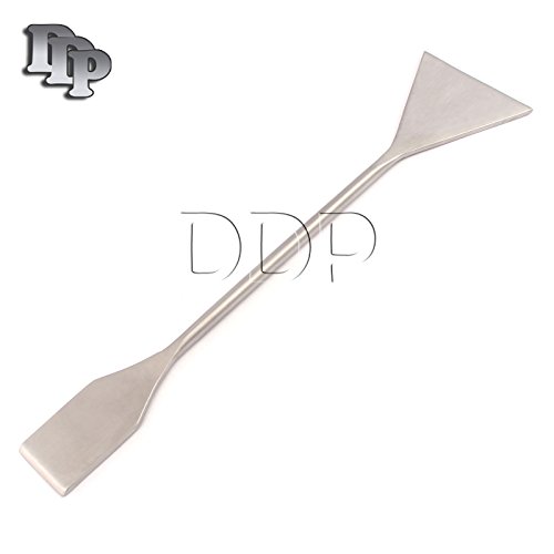 DDP Aquarium Tool Kit For Fish Tank Plants, 5 Tools Including Straight Scissors, Curved Scissors, Substrate Spatula, Straight Tweezers, Bent Tweezers