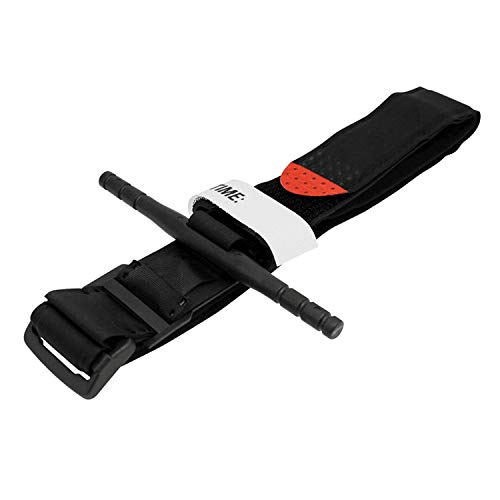 Exeton - Tourniquet for Combat Medical, Emergency, Military Tourniquet for First Aid, Bleeding Control, Hemorrhage Control, School Training, Severe Emergencies or Occluding Blood Flow (Black - 1 PCS)