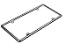 Motorup America Auto License Plate Frame Cover - Fits Select Vehicles Car Truck Van SUV, Chrome