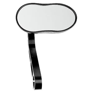 ergotec spiegel Humpert achteruitkijkspiegel M-88 (E-Bike geschikt), zwart, One Size, 63500