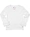 RuffleButts® Little Girls Ruffled Long Sleeve Undershirt Tee