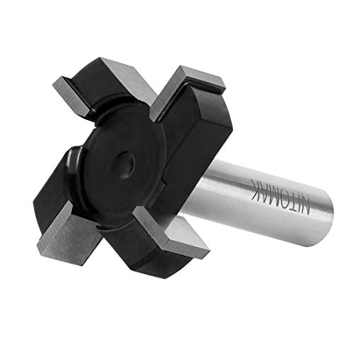 CNC Spoilboard Surfacing Router Bit 1/2" Shank, Slab Flattening Router